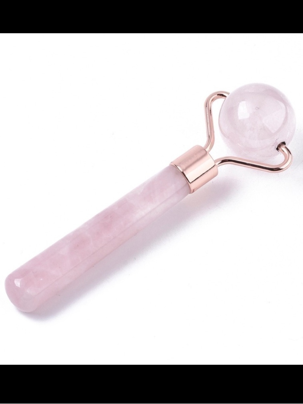 Rose Quartz Face Roller Massager Facial Beauty Tool Skin Care Relaxation‎